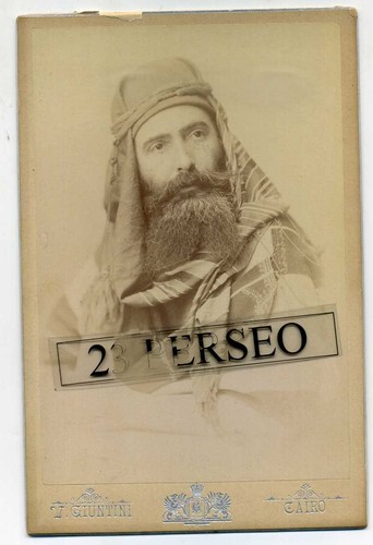 Foto cdv albumina sceicco - albumina,
