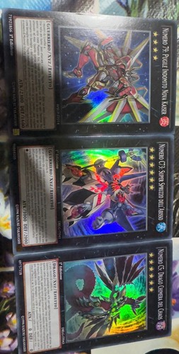 Lotto carte yugioh numero - 3,