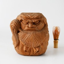 Japanese inami wood carving - wood,