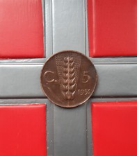 (£)   5 Centesimi 1931 (Spiga