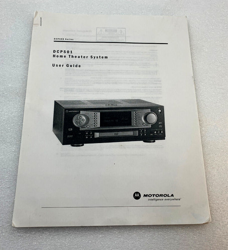 Motorola dcp 501 home theater - 501,