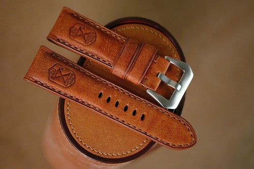 Cinturino orologio pelle