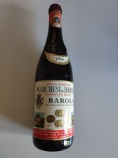   Barolo bottiglia anno 1966
