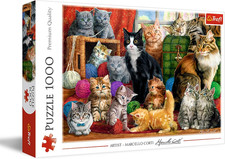 - Puzzle Riunione Di Gatti -