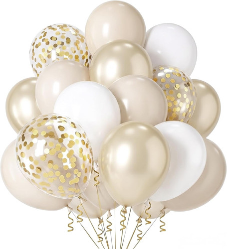 Palloncini compleanno bianco - compleanno,