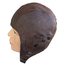 CUFFIA DA VOLO PILOTA REGIA AERONAUTICA AFRICA COLONIALE WWII