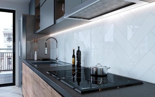 Piastrella mattone bianco - mattone,