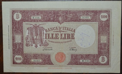 Repubblica italia 1000 - repubblica, d'italia