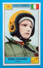 Figurina CAMPIONI DELLO SPORT 1969/70-n.396-LECHNER (ITA)-SPORT INVERNALI-rec