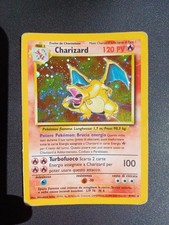 Pokemon ITA Charizard Set Base Holo 4/102 No Blastoise Venusaur Gold Star