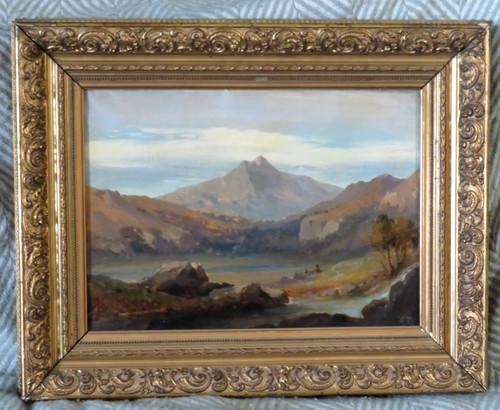 Scuola francese xix - francese, quadro