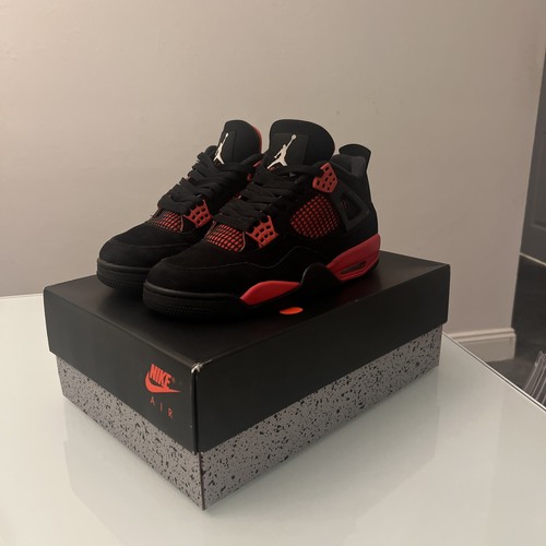 Jordan retro red - red, thunder
