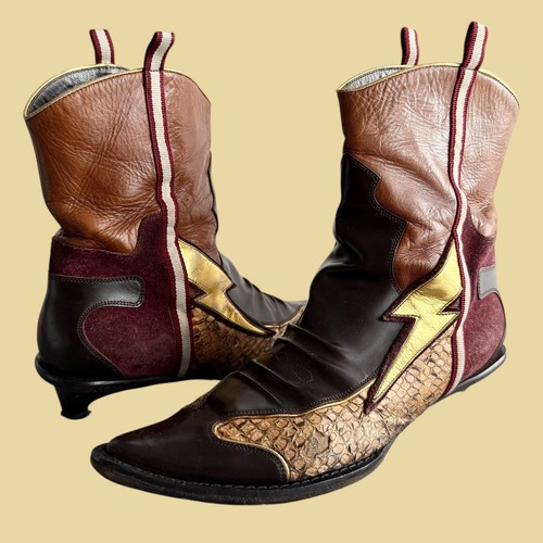 Stivali cowboy vintage miu - da,