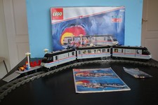 Lego treno 9v (4558) Metroliner - 100% completo - imballato con istruzioni