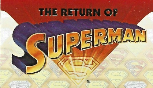 Ritorno superman singoli - di,