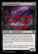 MTG PRIMORDIAL GNAWER FOIL EXC - MASTICATORE PRIMORDIALE 114 - LCI - MAGIC