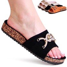 Sandali Mules Plateau Da Donna