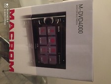 macrom M-DVD4000 Nera Touch screenn display 6.2 (800x400) Multi media player 