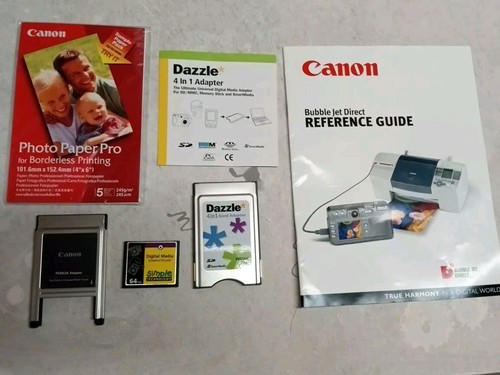 Lot canon pcmcia card - canon,