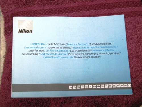 Nikon binocular manuale - nikon,