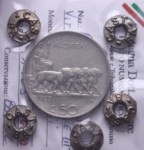 Veiii centesimi leoni - 50,