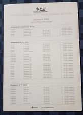 LISTINO PREZZI CORAL