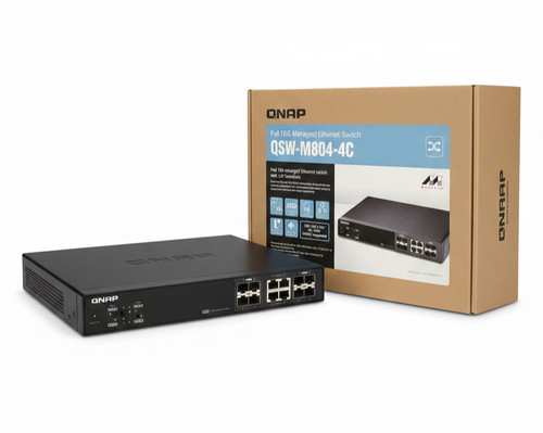 Qnap qsw m804 - qsw-m804-4c, switch