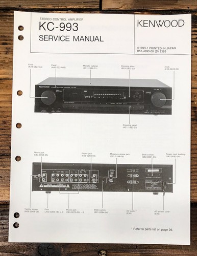 Kenwood 993 - kenwood, kc-993