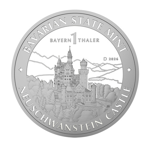 Germania baviera thaler - baviera,