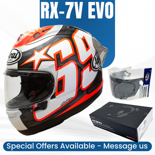 Casco moto arai evo - casco,