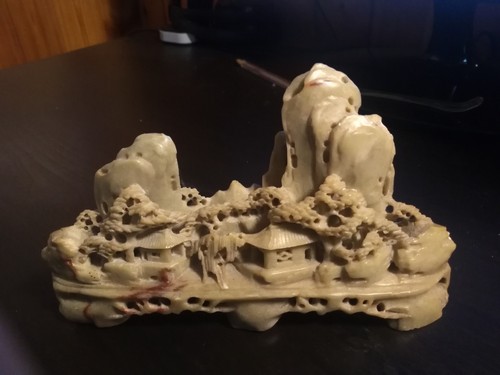 Scultura giada provenienza - scultura, in