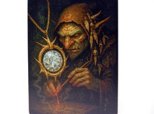 Diamante Goblin Sciamano MOX | Satirica Alterata Arte MTG