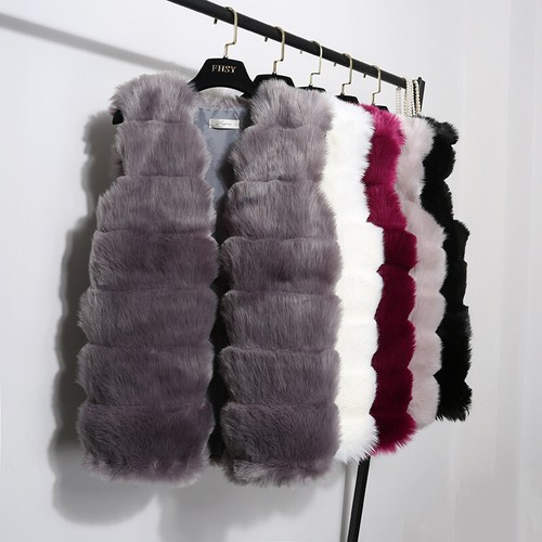 Gilet finta pelliccia - gilet,