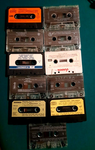 Lotto musicassette varie - musicassette,