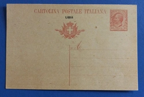 1909 libia italiana intero - 1909,