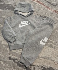 Set tuta Nike bambino grigio
