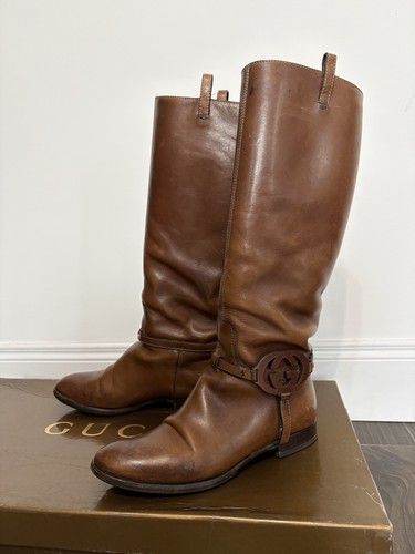 Gucci pelican stivali donna - gucci,