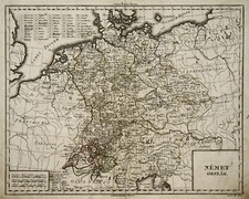 Germania Originale Incisione