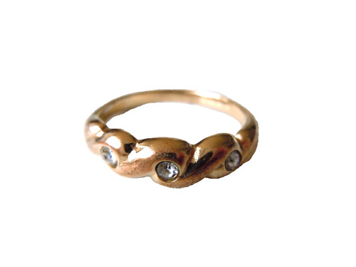Anello avon con pietre strass - pietre,