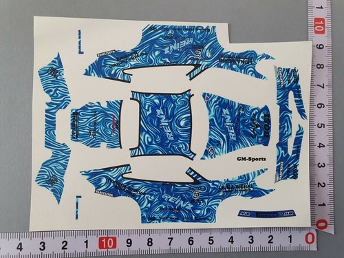 Decals porsche 911 gt3 - 1/43,