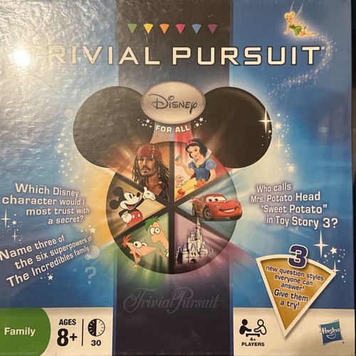 Trivial pursuit disney for all - trivial,