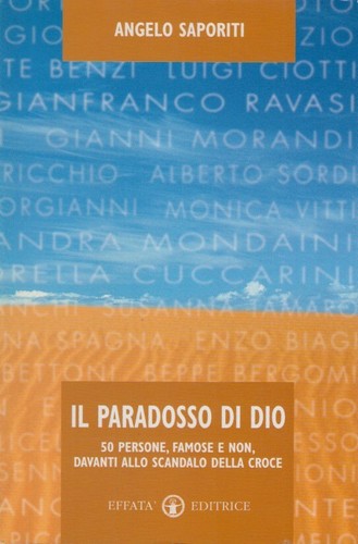 Saporiti paradosso dio - saporiti,