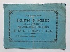 RE UMBERTO I di Savoia