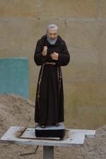 STATUA PADRE PIO 60CM IN