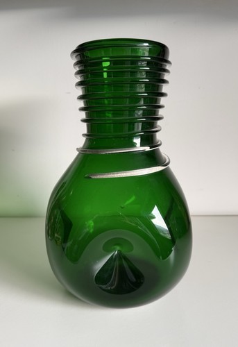 Raro vaso vetro verde - raro,