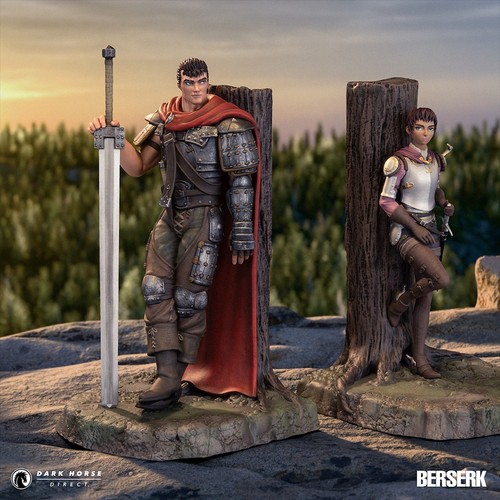 Berserk guts casca bookends - guts,