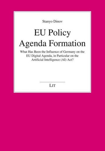 Policy agenda formation - policy,
