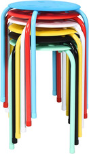 Set Di 6 Sgabello Tondo