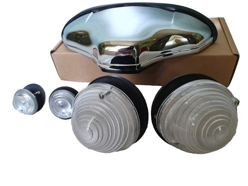Kit fanalino luce targa - kit, con