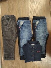 OVS Fagottino 2 jeans 1 pantalone 1 polo manica lunga 12-18 mesi
